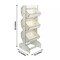 33 in Natural 3 Tier Laser Cut Wooden Cupcake Dessert DISPLAY STAND Party Events